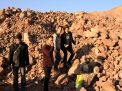 گزارش تصویری از کارگاه آموزشی متالوژنی(فلزایی) ایران - نمایشگاه سنگ های زینتی و بازدید از معادن سنگ در معلمان